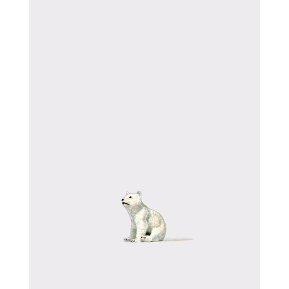 Polar Bear Cub : Preiser - Painted HO(1:87) 29500
