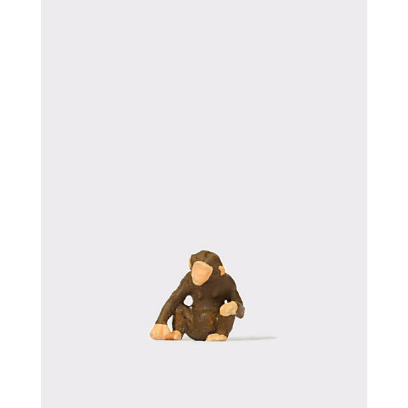 Chimpanzee : Preiser - Painted Finish HO(1:87) 29527