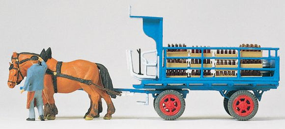 Beer Carriage : Preiser - Finished product HO(1:87) 30445