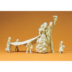 Wedding Bride and Groom and Ring Boy/Flower Girl: Prizer Unpainted Kit 1:22.5 45180