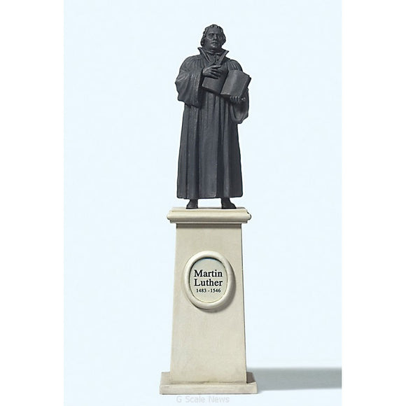 Estatua de Martín Lutero: Preiser, pintada, 1:22,5 45522