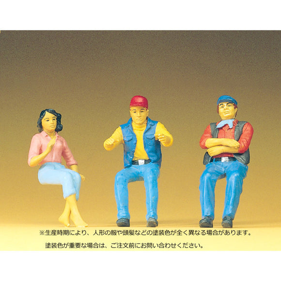 Seated Truck Driver : Preiser - Painted 1:25 57001