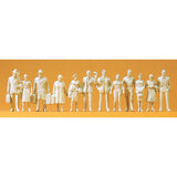 Standing passengers and passers-by: Prizer unpainted kit 1:32 scale 63000