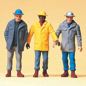 Construction Worker : Preiser - Painted 1:32 63051