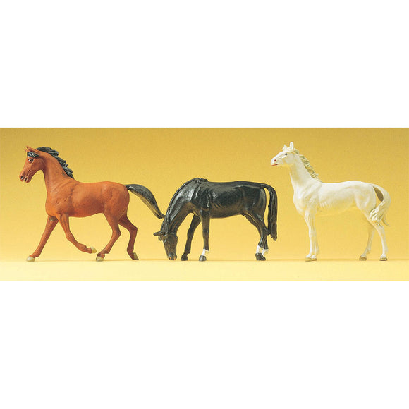 Horse : Preiser - Painted 1:43 65323