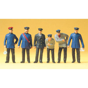 Railway workers in the 1920s and 30s: Preiser, painted 1:43 65329