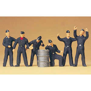 Ground crew of the German Luftwaffe 1935-45: Preiser, painted 1:72 72410