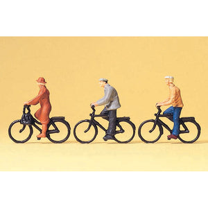 Bicyclist : Preiser - Painted 1:100 74011