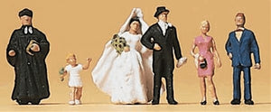 Wedding Protestant : Preiser - Painted Complete N (1:160) 79057