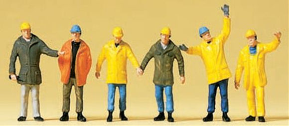 Trabajador con ropa de protección: Preiser - Versión del producto terminado N (1:160) 79142