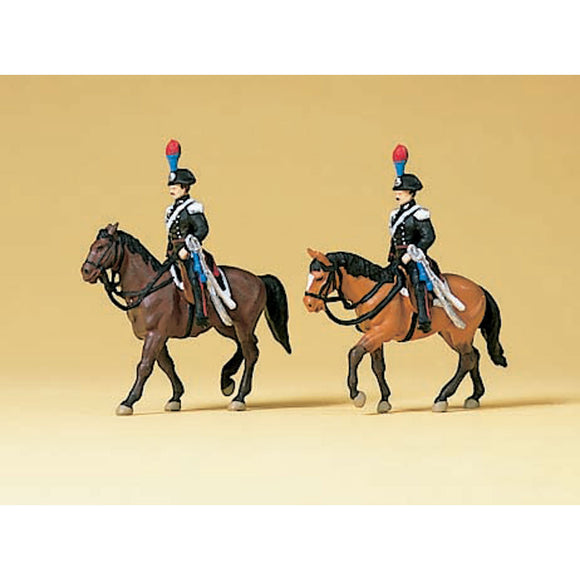 Italian mounted policeman : Preiser - Painted N(1:160) 79151