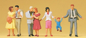 Walking Couple : Prizer Painted Complete Set N(1:160) 79190