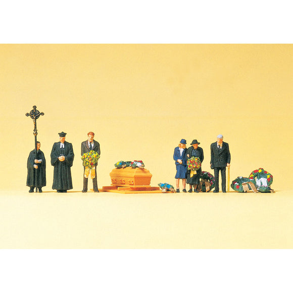 Funeral protestante : Sacerdote pintado Set completo N (1:160) 79193