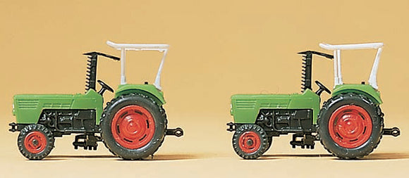 2 Tractors : Preiser - Finished product N (1:160) 79506