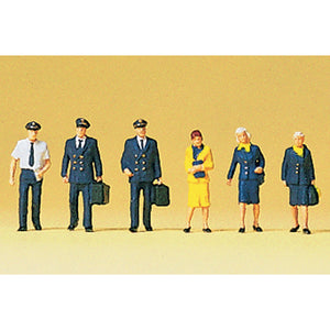 Pilots and Flight Attendants (Cabin Crew): Pre-Sprayed 1:200 80912