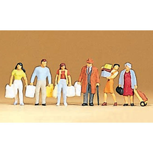 Gente de compras : Preiser - Z pintada (1:220) 88515