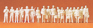 Pilot, ground crew and 18 airport people: Prizer Kit 1:400 89400