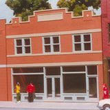 Tienda general y oficina (Tienda en alquiler): Small Town USA Kit sin pintar HO(1:87) 6005