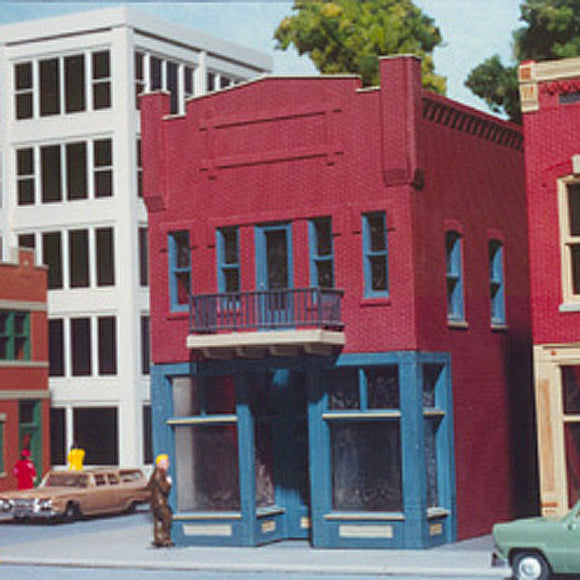Kevin's Toy Shop: Small Town USA Unpainted Kit HO (1:87) 6021