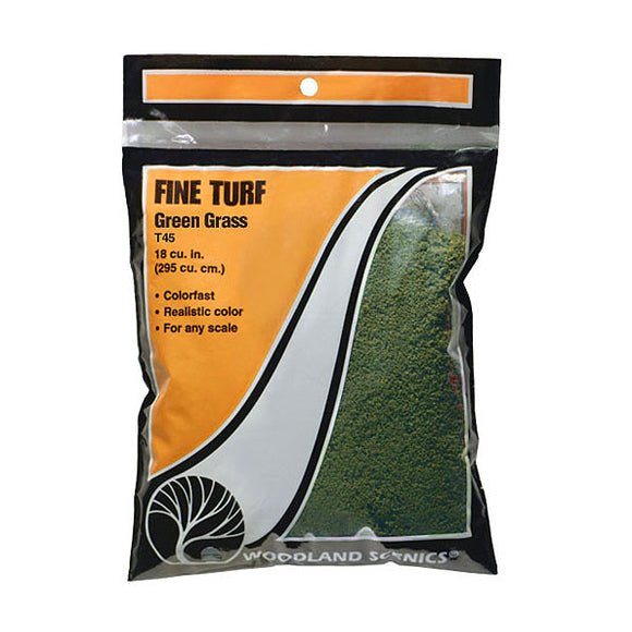 Powdery material Fine turf Green : Woodland material Non-scale T45
