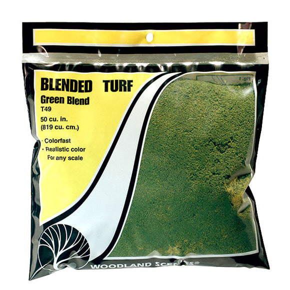 Powdery material Blended turf Green blend : Woodland material Non-scale T49