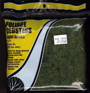 Material de esponja [Grupo de follaje] Verde claro: Material de bosque Sin escala FC57