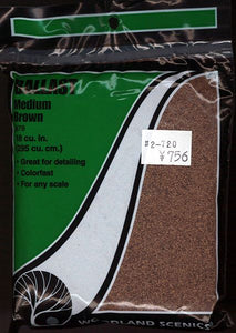 Stone material Ballast (gravel) medium brown : Woodland material Non scale 79