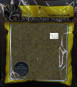 Material de esponja [Abrazadera para cumbrera] Hierba quemada (color hierba) [Bolsa grande] : Material de Woodland, Sin escala FC181