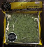 Material de esponja [Abrazadera para cumbrera] verde claro [Bolsa grande] : Material Woodland, sin escala FC182