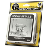 Railway Scales and Uncle (Trackside Scale) : Woodland Unpainted Kit HO(1:87) D231