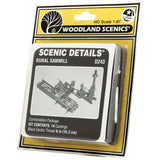Country Sawmill : Woodland Unpainted Kit HO (1:87) D243