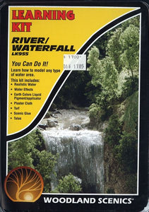 Introductory Material Set: River and Waterfall - Woodland Material - Non-scale LK955