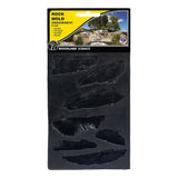 Moldes de roca Pared de roca: Material de bosque Sin escala C1233