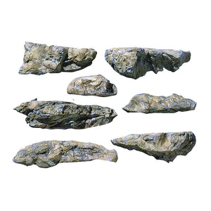 Rock moulds Rock wall : Woodland material Non-scale C1233