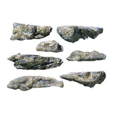 Moldes de roca Pared de roca: Material de bosque Sin escala C1233