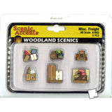 Luggage Set (6 pieces) : Woodland Pre-painted HO (1:87) A1953