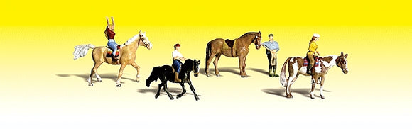 Gente disfrutando de paseos a caballo: Woodland - Producto terminado N (1:160) 2159