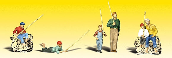 Fishing Play : Woodland Painted Complete Set N (1:160) 2179