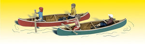 Canoe: Woodland - Finished product model N (1:160) 2200