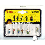 Fisherman (Fly Fishing) : Woodland - Finished product model N (1:160) A2215