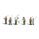 Fisherman (Fly Fishing) : Woodland - Finished product model N (1:160) A2215