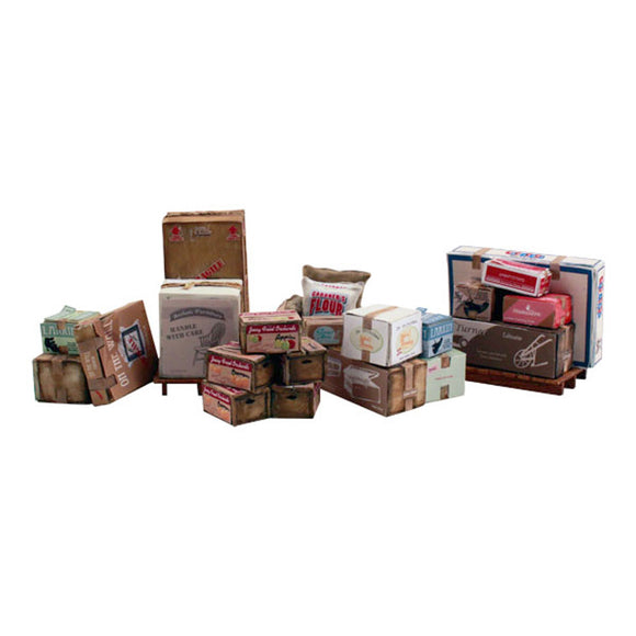 Luggage Set (6piece) : Woodland Pre-painted Product N (1:160) A2216