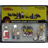 Children on Bicycles and Juice Vending Machine : Woodland - Finished product O(1:48) A2752