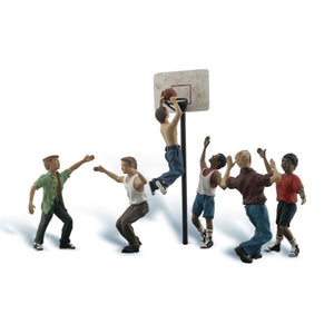 People Playing Basketball : Woodland - Finished product version O(1:48) A2760