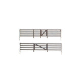 {Model] Wooden board fence : Woodland - Painted Finished Item N (1:160) A2992
