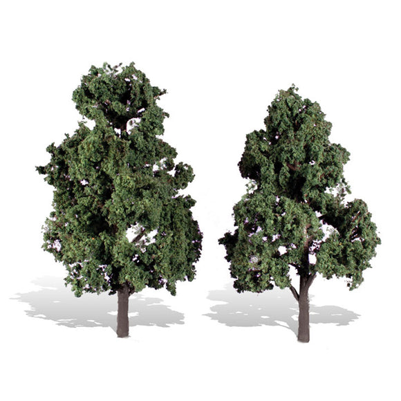 两棵落叶树 15.2-17.7 厘米：林地，成品，无比例 3517