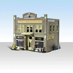 Harrison Hardware Store [with LED] : Woodland Finished product N(1:160) 4921