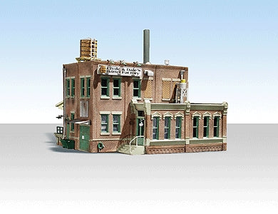 Clyde and Dale's Barrel Factory [带 LED] : Woodland 成品 N (1:160) BR4924