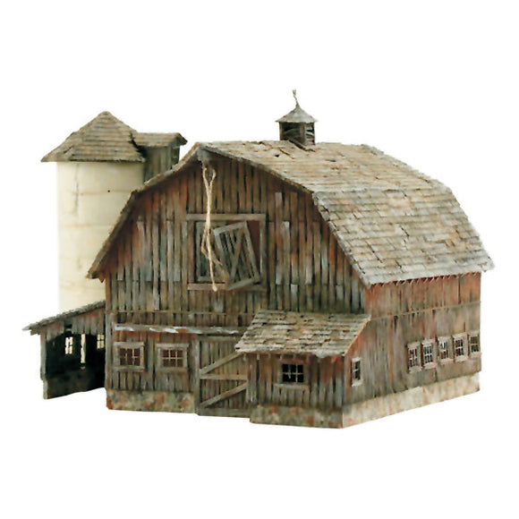 Old Barn [with LED] : Woodland Finished product N(1:160) BR4932