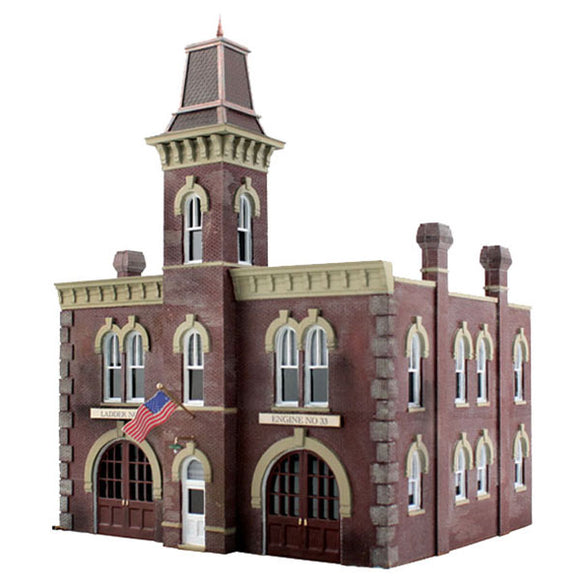 Fire Station : Woodland - Finished product model N (1:160) BR4934